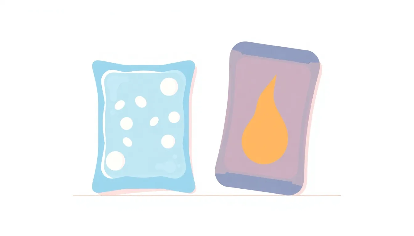 Step 4: 초기 대응: 냉찜질 vs 온찜질, 자세 교정