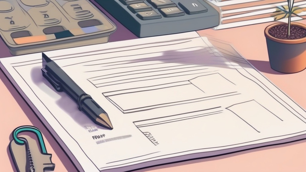 청년월세 지원 신청을 위한 임대차 계약서와 열쇠