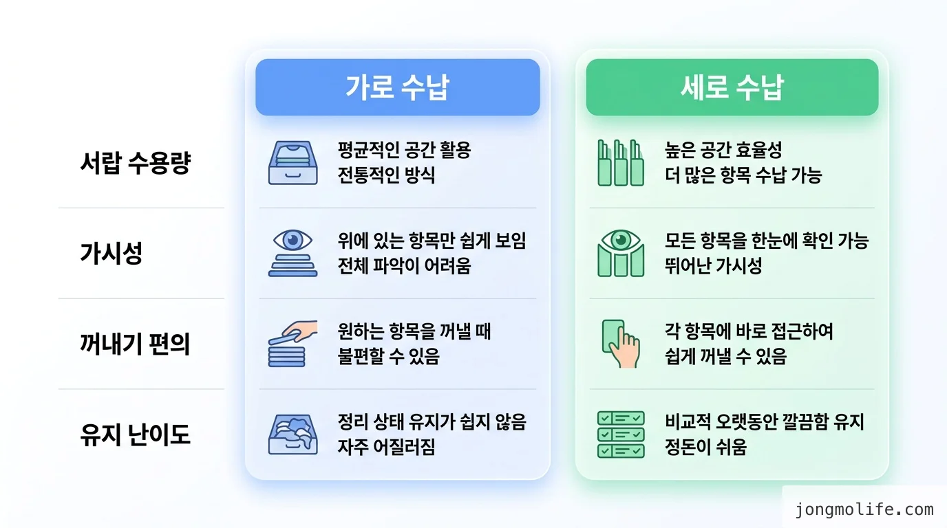 직접 정리한 comparison 비교 인포그래픽