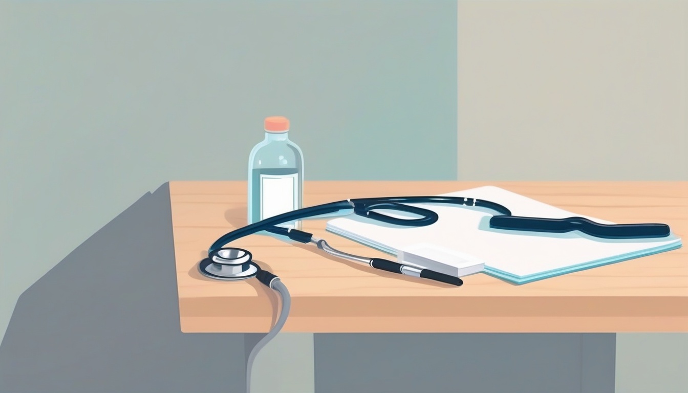 A of a stethoscope